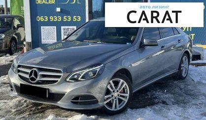 Mercedes-Benz E-Class 2013