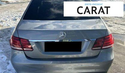 Mercedes-Benz E-Class 2013