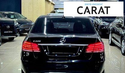 Mercedes-Benz E-Class 2013