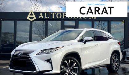 Lexus RX 2018 - авто лізинг Carat