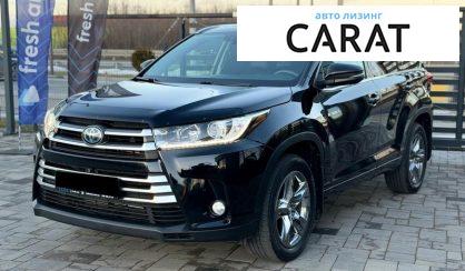 Рассмотреть Toyota Highlander 2018 Toyota Highlander 2018 - авто лізинг Carat