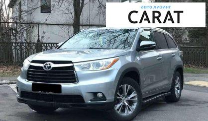 Рассмотреть Toyota Highlander 2014 Toyota Highlander 2014 - авто лізинг Carat
