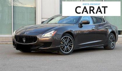 Рассмотреть Maserati Quattroporte 2013 Maserati Quattroporte 2013 - авто лізинг Carat