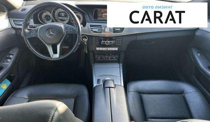 Mercedes-Benz E-Class 2013