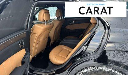 Mercedes-Benz E-Class 2012