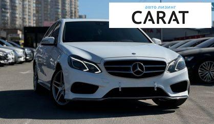 Mercedes-Benz E-Class 2013