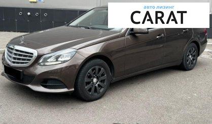 Рассмотреть Mercedes-Benz E-Class 2014 Mercedes-Benz E-Class 2014 - авто лізинг Carat