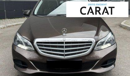 Mercedes-Benz E-Class 2014