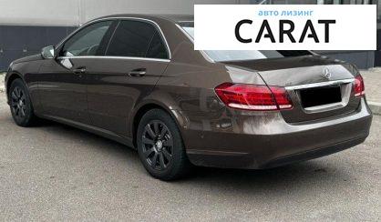 Mercedes-Benz E-Class 2014