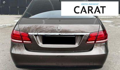 Mercedes-Benz E-Class 2014