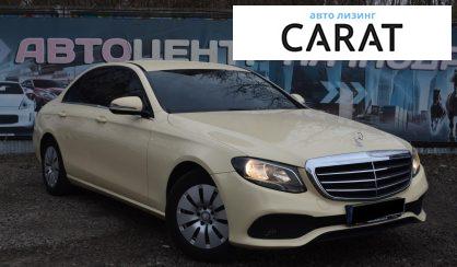 Mercedes-Benz E-Class 2016
