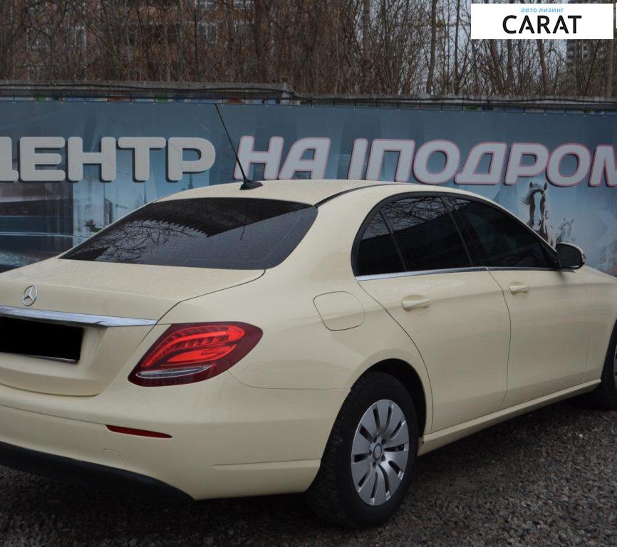 Mercedes-Benz E-Class 2016