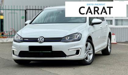 Volkswagen e-Golf 2015