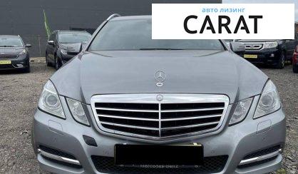 Mercedes-Benz E-Class 2011