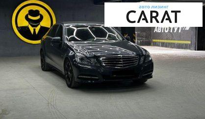 Mercedes-Benz E-Class 2011