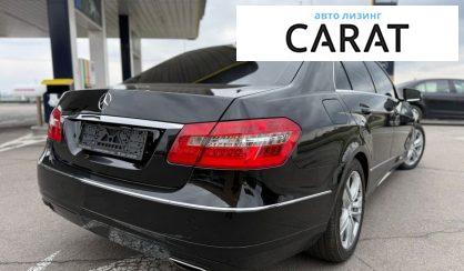 Mercedes-Benz E-Class 2012
