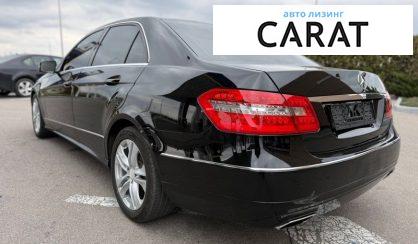 Mercedes-Benz E-Class 2012