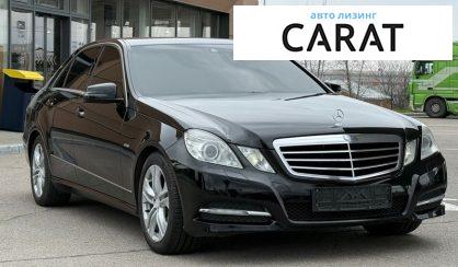 Mercedes-Benz E-Class 2012