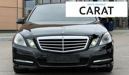 Mercedes-Benz E-Class 2012
