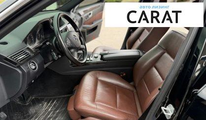Mercedes-Benz E-Class 2012