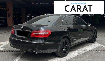 Mercedes-Benz E-Class 2009