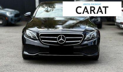 Mercedes-Benz E-Class 2019
