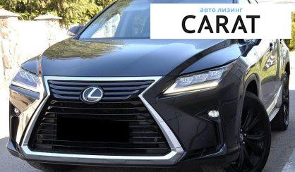 Lexus RX 2018 - авто лізинг Carat