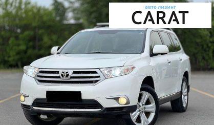 Розглянути Toyota Highlander 2012 Toyota Highlander 2012 - авто лізинг Carat