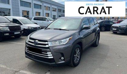 Рассмотреть Toyota Highlander 2018 Toyota Highlander 2018 - авто лізинг Carat