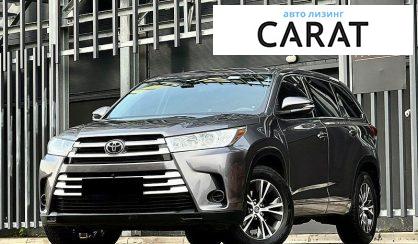 Toyota Highlander 2017 - авто лізинг Carat