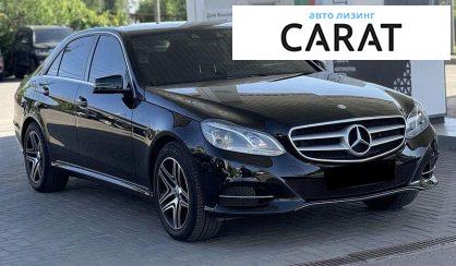 Mercedes-Benz E-Class 2013