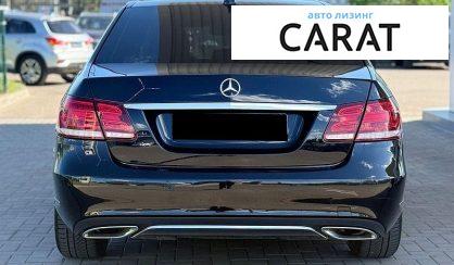Mercedes-Benz E-Class 2013