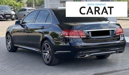 Mercedes-Benz E-Class 2013
