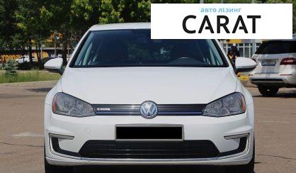 Volkswagen e-Golf 2016
