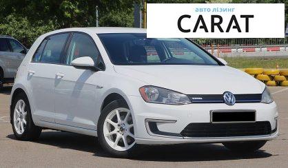 Volkswagen e-Golf 2016