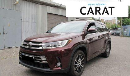 Розглянути Toyota Highlander 2019 Toyota Highlander 2019 - авто лізинг Carat