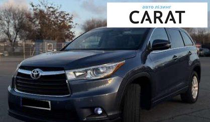 Toyota Highlander 2015 - авто лізинг Carat