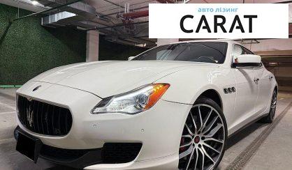 Розглянути Maserati Quattroporte 2016 Maserati Quattroporte 2016 - авто лізинг Carat