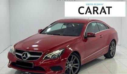 Mercedes-Benz E-Class 2013