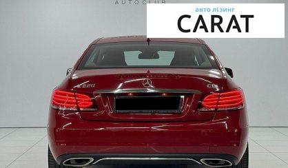 Mercedes-Benz E-Class 2013