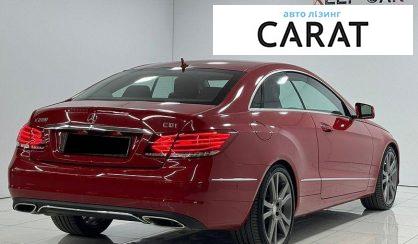 Mercedes-Benz E-Class 2013
