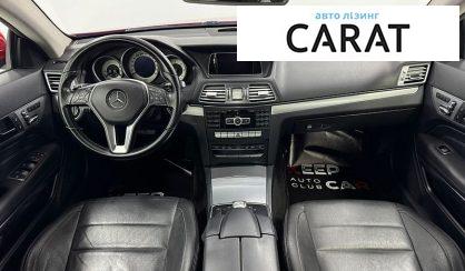 Mercedes-Benz E-Class 2013