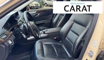 Mercedes-Benz E-Class 2012