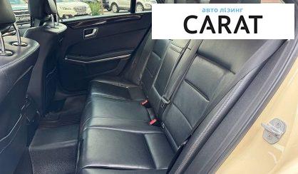 Mercedes-Benz E-Class 2012