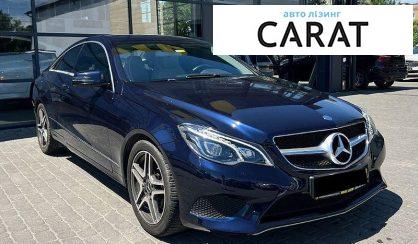 Mercedes-Benz E-Class 2013