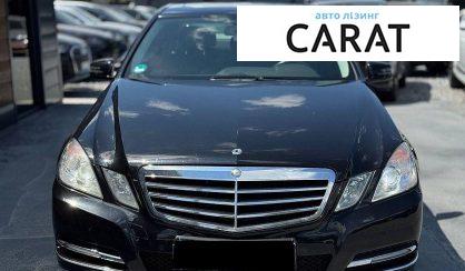Mercedes-Benz E-Class 2011