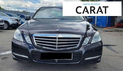 Mercedes-Benz E-Class 2012