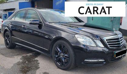 Mercedes-Benz E-Class 2012