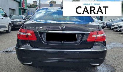Mercedes-Benz E-Class 2012