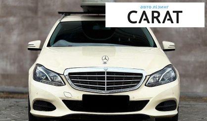 Mercedes-Benz E-Class 2016